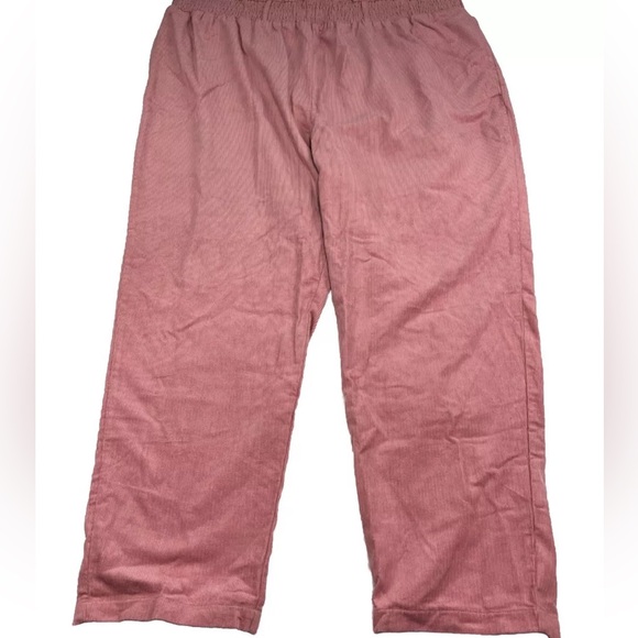 Lucy And Yak Eddie Jumpsuit Dusky Pink Organic Cotton 2XL - Picture 8 of 8